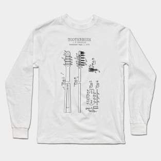 TOOTHBRUSH patent Long Sleeve T-Shirt